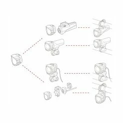 Cateye Additional Battery GVolt 100™ / Conversion Battery G E100™ Dual System -Monkeylink Salg 01AB202A9A22D759917D39ABE3D49CAA