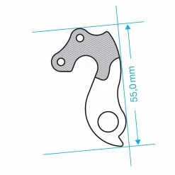Marwi GH-080 Derailleur Hanger -Monkeylink Salg 43A12F8F8D70F867D4C54790E0725489