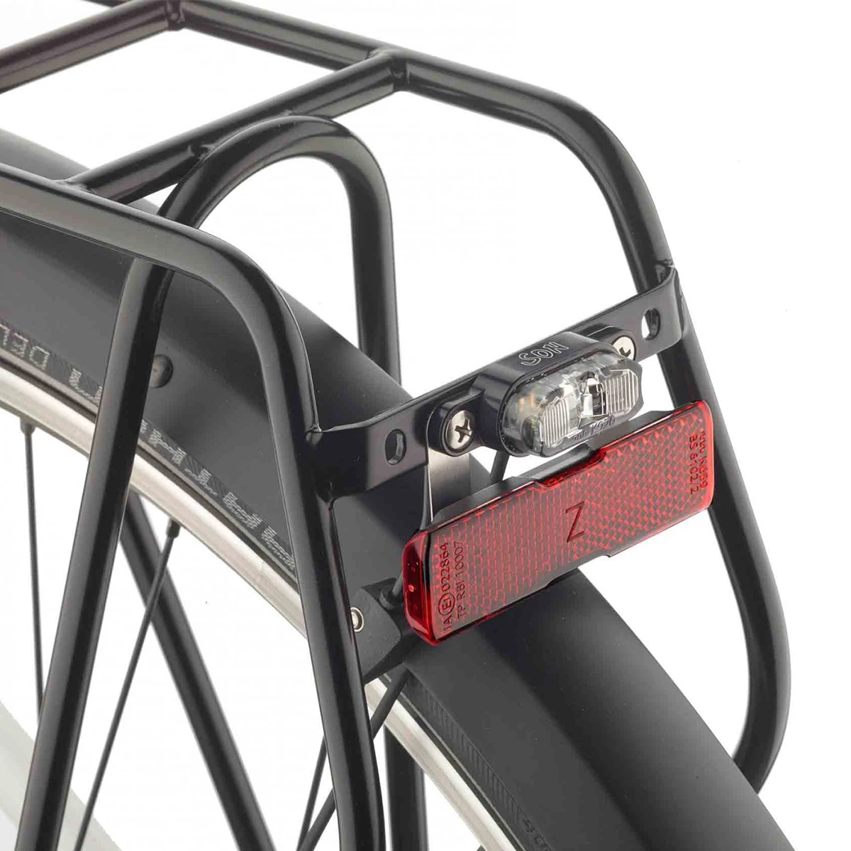 SON Adapter Plate For Rear Reflector 4 SON Adapter Plate For Rear Reflector - Billede 2