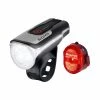 SIGMA AURA 80 USB LED Front Light/NUGGET II Rear Light Set 1 SIGMA AURA 80 USB LED Front Light/NUGGET II Rear Light Set -Monkeylink Salg 6DE7690575260FA28B7DC56035B71D51