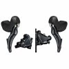 Shimano Ultegra ST-R8025 Brake/Shift Lever Combination 2x11 Speed With BR-R8070 Disc Brake Calipers Front & Rear (for Small Hands) -Monkeylink Salg 75295EE3A200147F6518A356A576809F