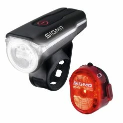 SIGMA Aura 60 Front Light/Nugget II Rear Light Set