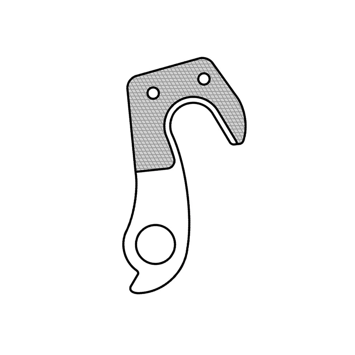 Marwi GH-136 Derailleur Hanger 5 Marwi GH-136 Derailleur Hanger - Billede 3