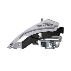 Shimano TOURNEY FD-TY600-L6 Front Derailleur 3 X 6/7/8-Speed – Clamp Attachment – 66-69° Chainstay Angle